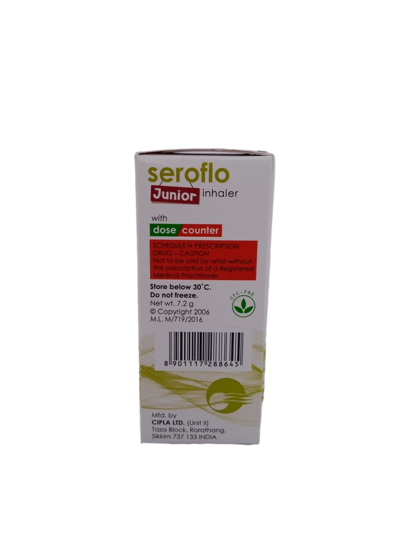 SEROFLO JUNIOR - 1 INHALER - Image 2