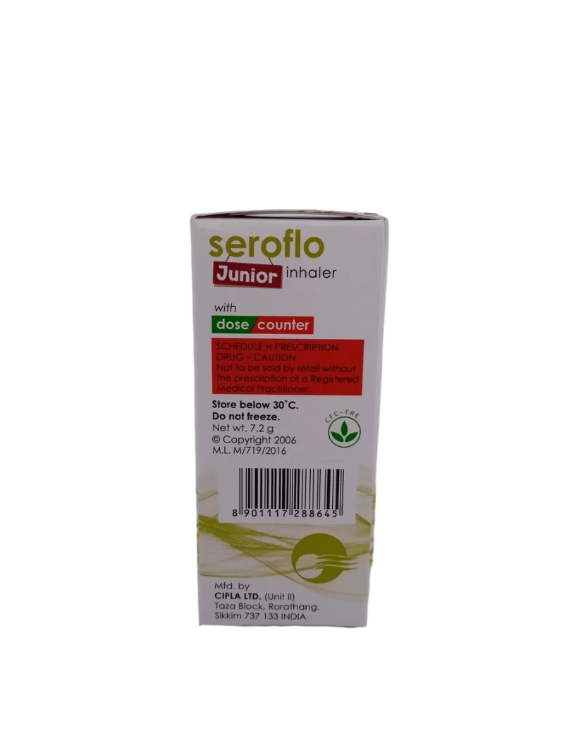 SEROFLO JUNIOR - 1 INHALER - Image 2