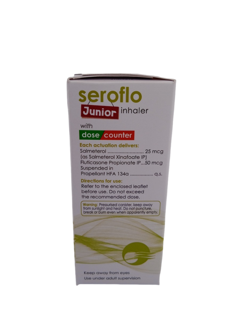 SEROFLO JUNIOR - 1 INHALER - Image 3