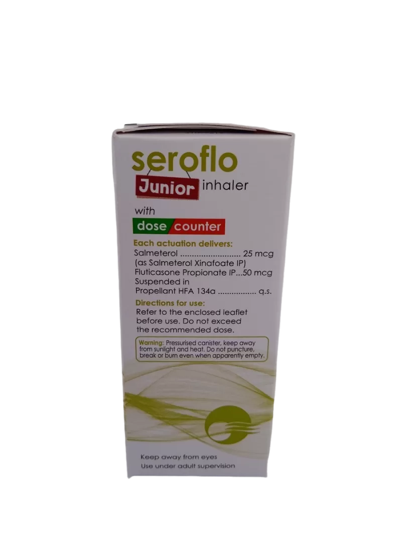 SEROFLO JUNIOR - 1 INHALER - Image 3