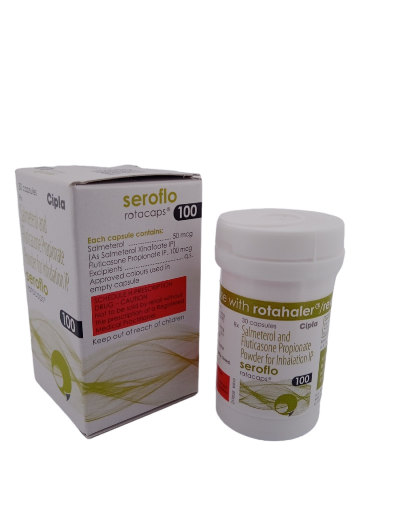 SEROFLO ROTACAPS 100 - 1 BOTTLE OF 30 - Image 4