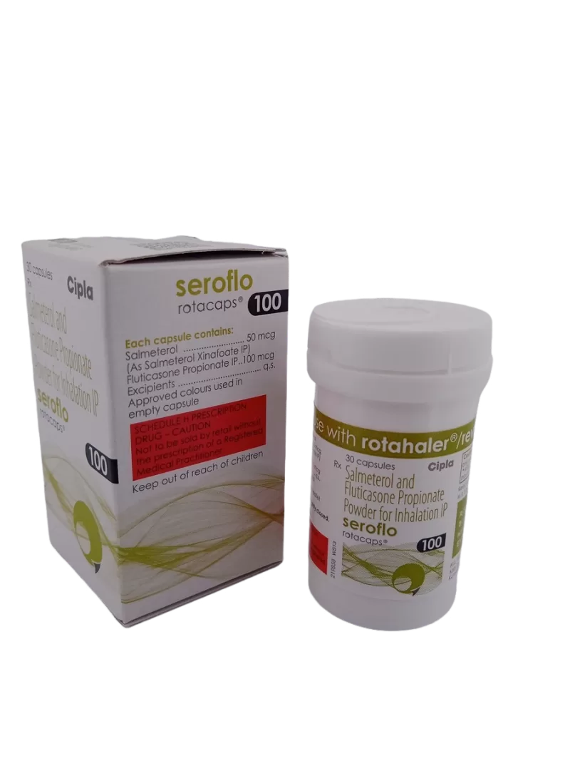 SEROFLO ROTACAPS 100 - 1 BOTTLE OF 30 - Image 4