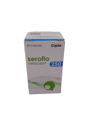 SEROFLO ROTACAPS 250 - 1 BOTTLE OF 30