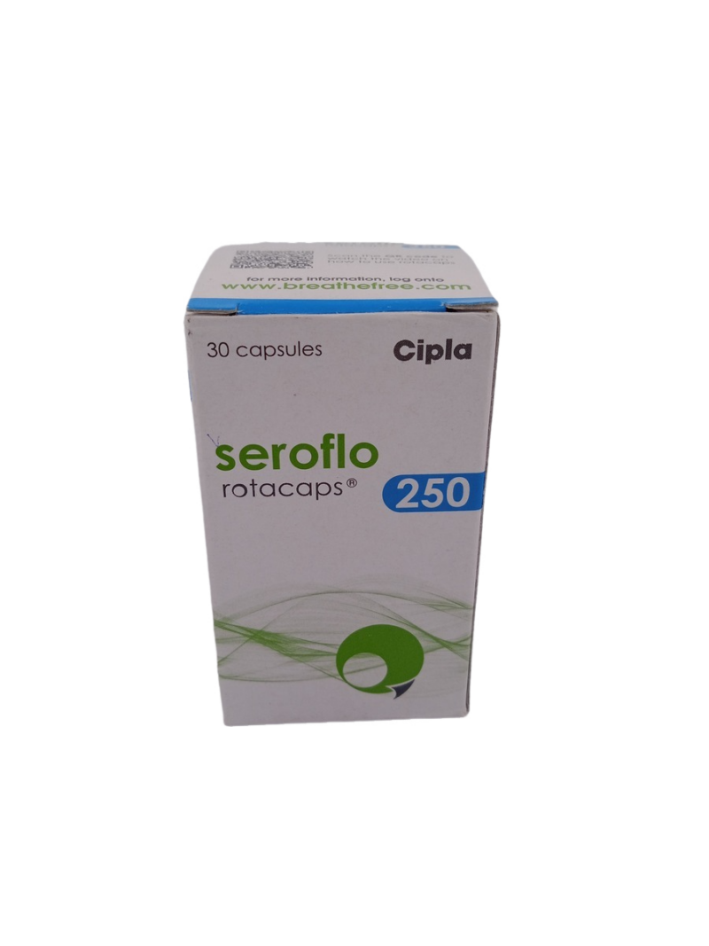 SEROFLO ROTACAPS 250 - 1 BOTTLE OF 30