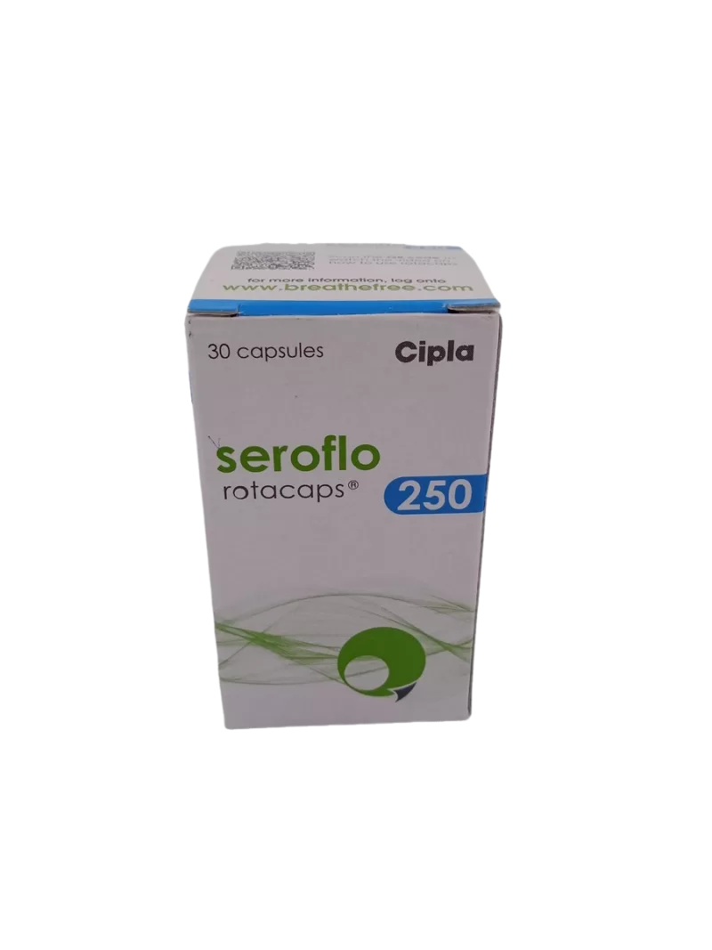 SEROFLO ROTACAPS 250 - 1 BOTTLE OF 30