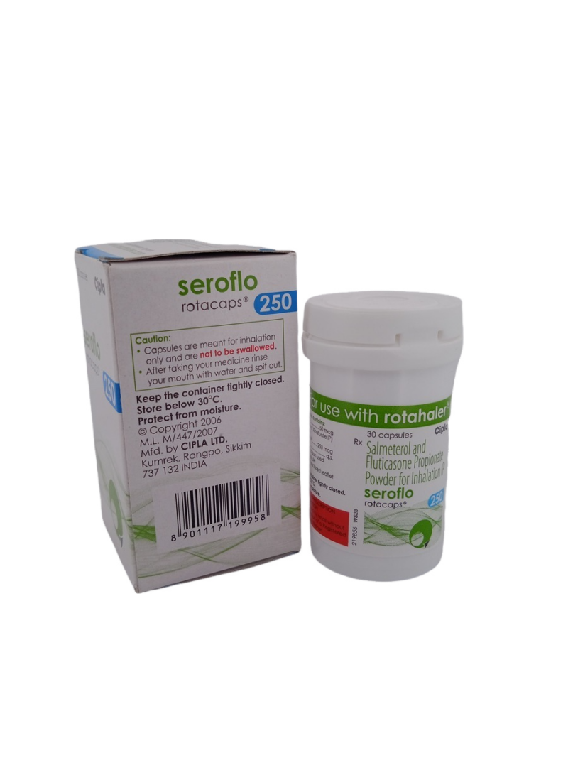 SEROFLO ROTACAPS 250 - 1 BOTTLE OF 30 - Image 3