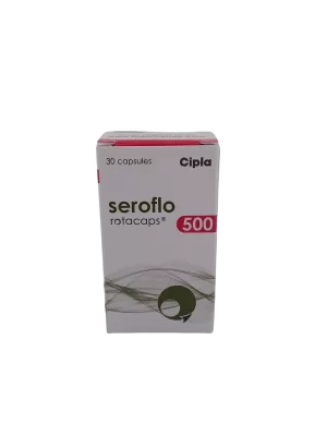 SEROFLO ROTACAPS 500 - 1 BOTTLE OF 30