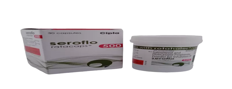 SEROFLO ROTACAPS 500 - 1 BOTTLE OF 30 - Image 2