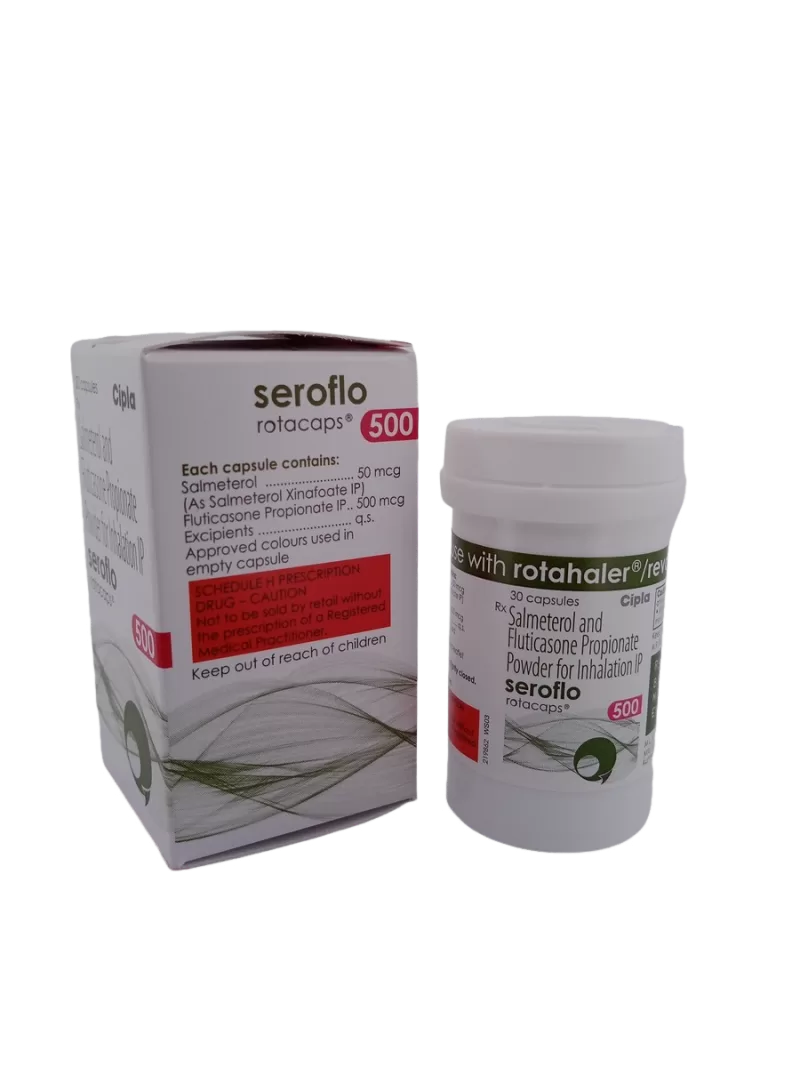SEROFLO ROTACAPS 500 - 1 BOTTLE OF 30 - Image 4
