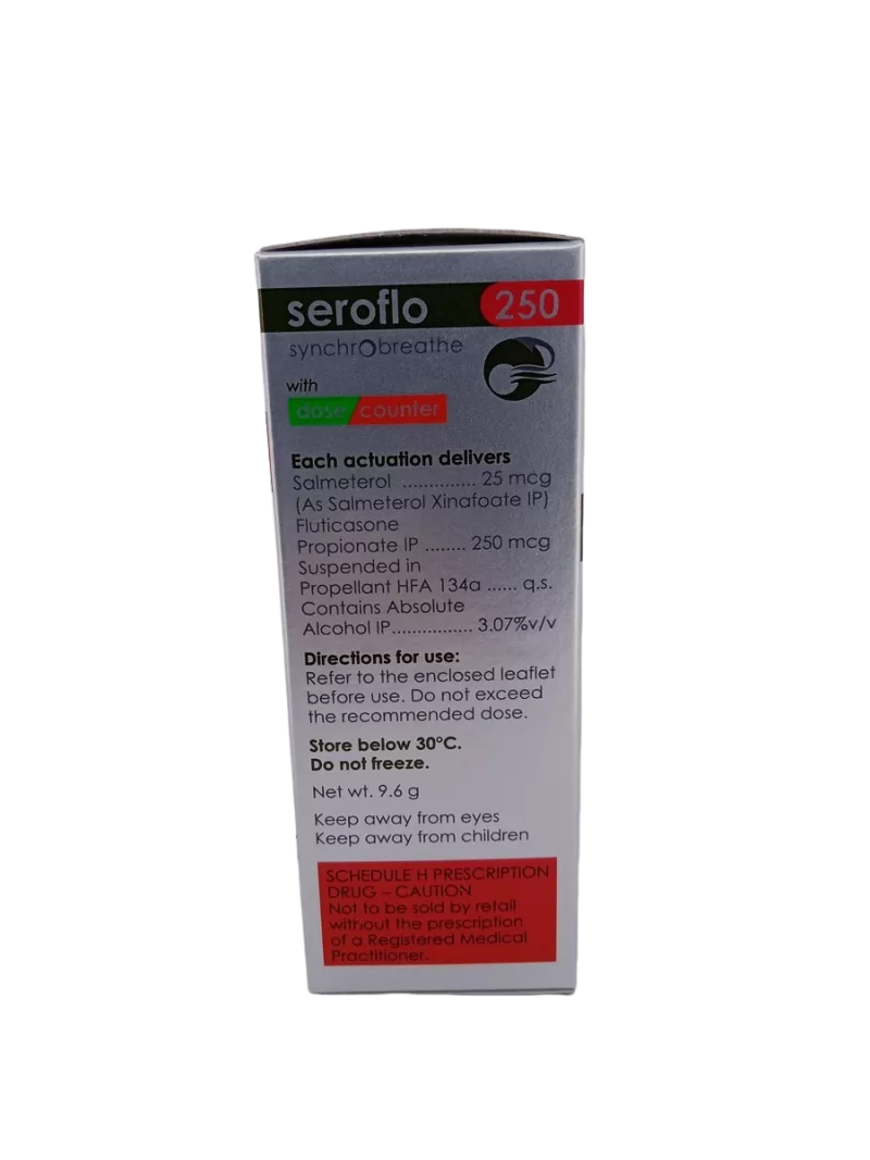 SEROFLO 250 SYNCHROBREATHE - 1 INHALER - Image 3