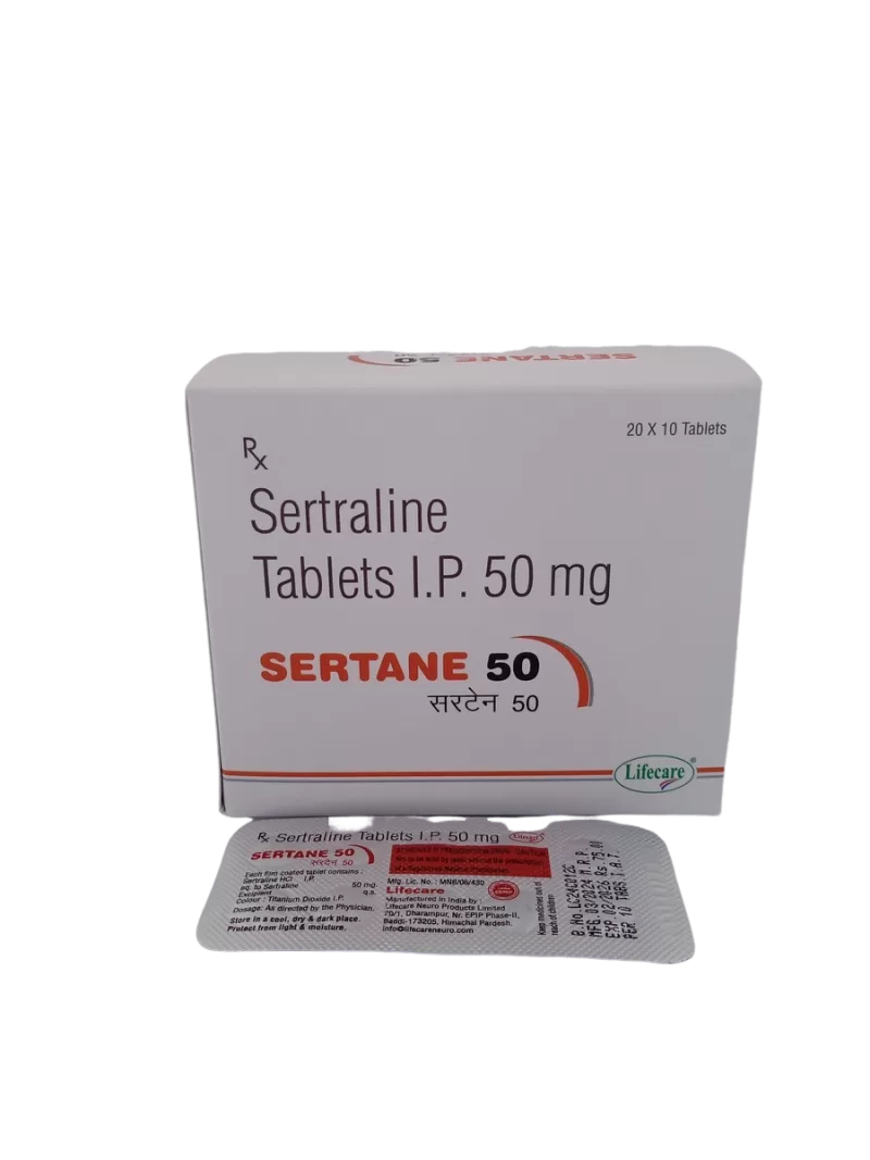 SERTANE 50 MG - 10 TABLETS - Image 3