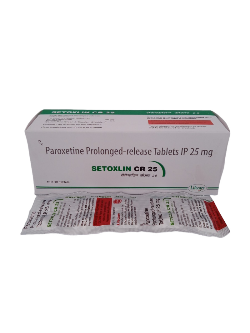 SETOXLIN CR 25 MG - 10 TABLETS - Image 2