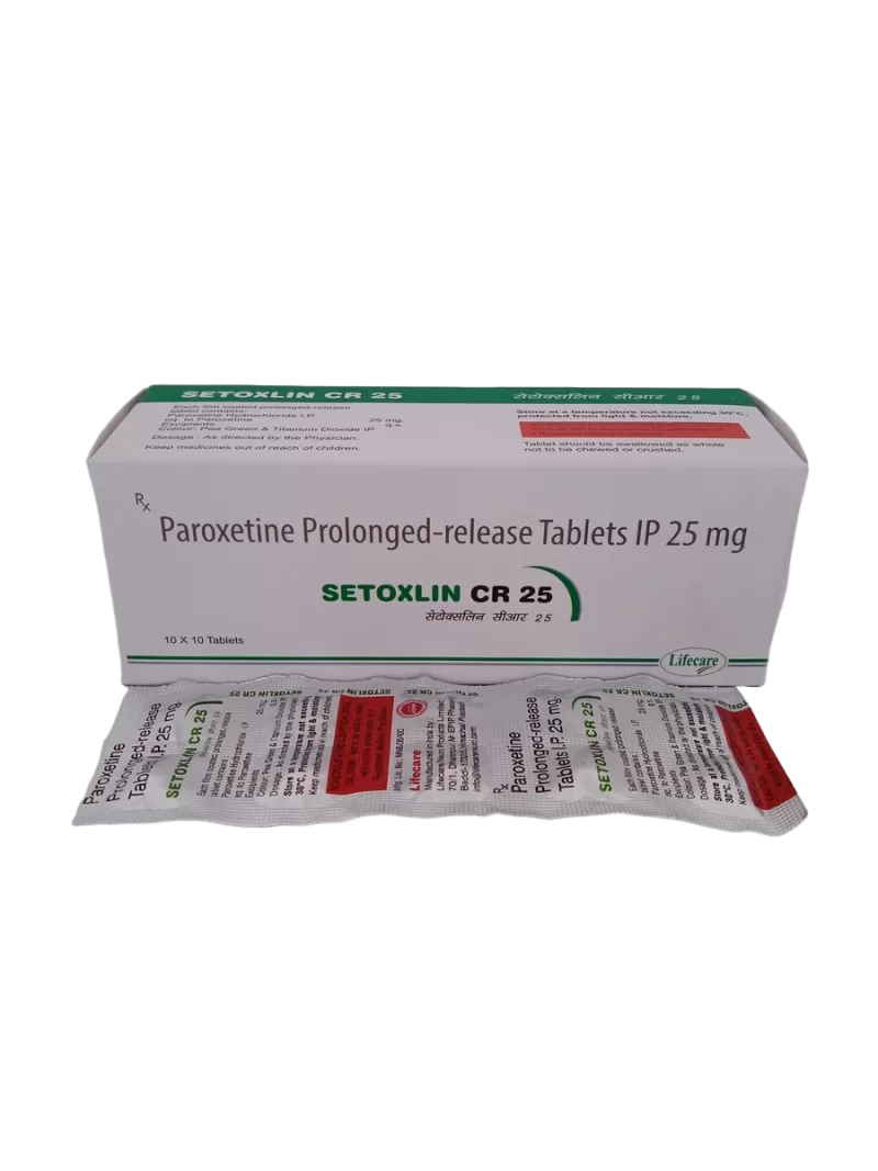 SETOXLIN CR 25 MG - 10 TABLETS - Image 2