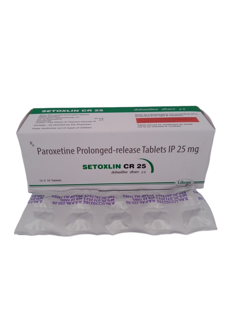 SETOXLIN CR 25 MG - 10 TABLETS - Image 3