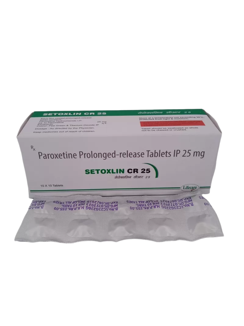 SETOXLIN CR 25 MG - 10 TABLETS - Image 3
