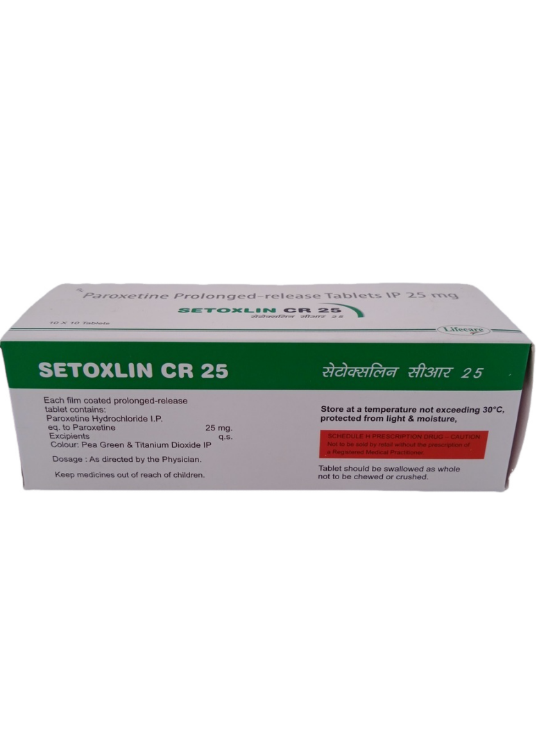 SETOXLIN CR 25 MG - 10 TABLETS - Image 4