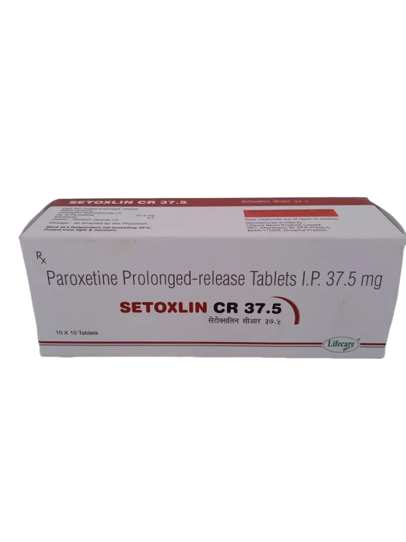SETOXLIN CR 37.5 MG - 10 TABLETS