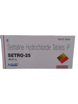 SETRO 25 MG - 10 TABLETS