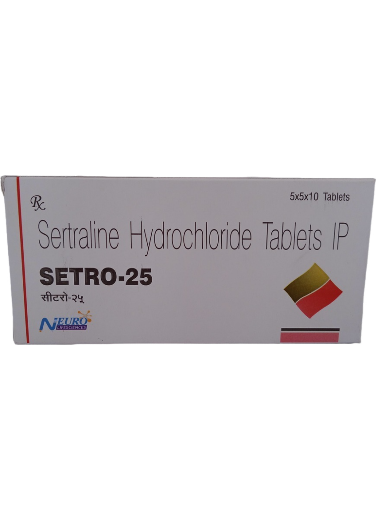 SETRO 25 MG - 10 TABLETS