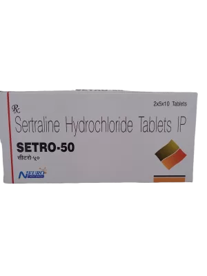 SETRO 50 MG - 10 TABLETS