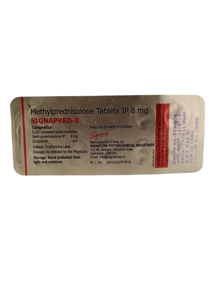 SIGNAPRED 8 MG - 10 TABLET - Image 3