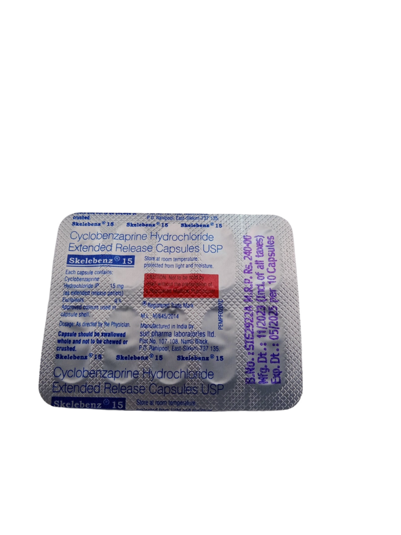 SKELEBENZ 15 MG - 10 CAPSULE - Image 3