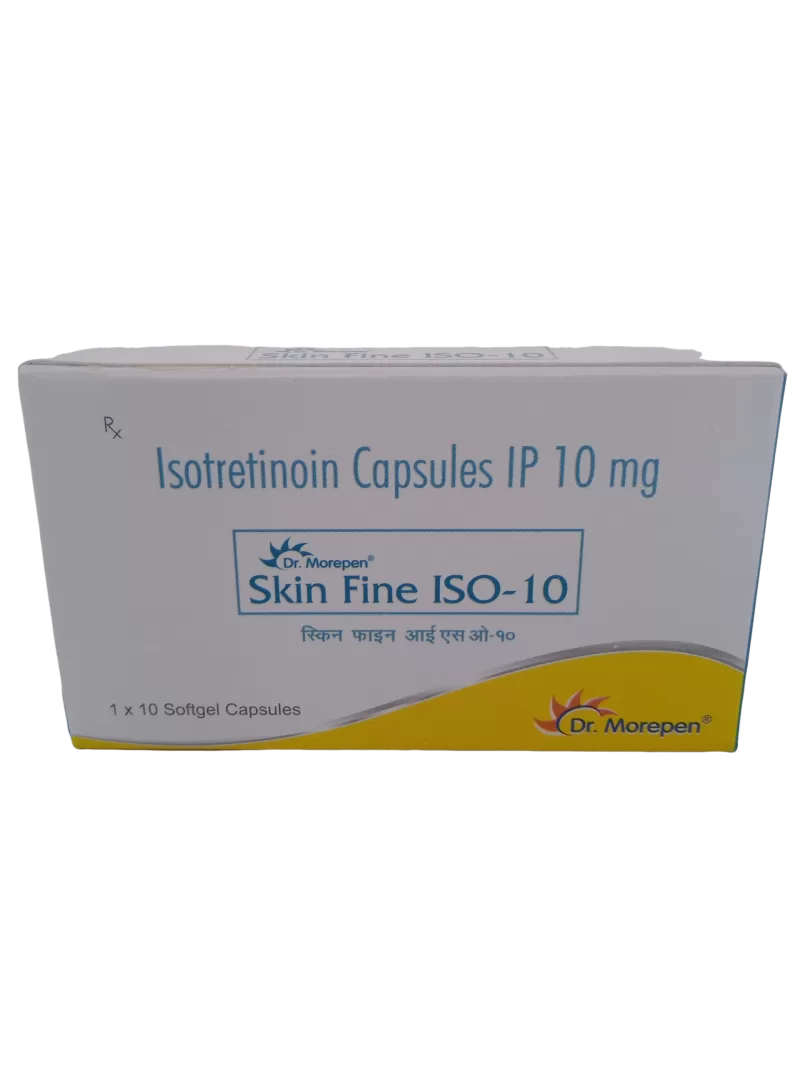 SKIN FINE ISO 10 MG - 10 SOFTGEL CAPSULES