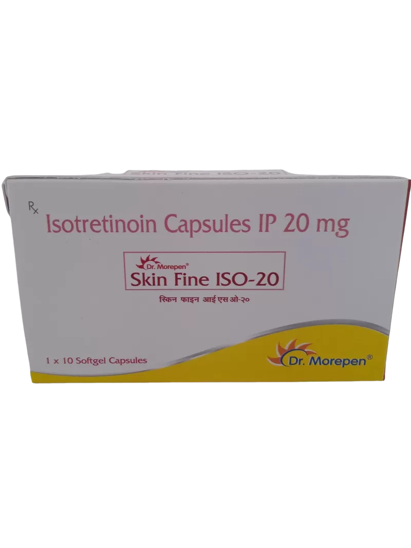 SKIN FINE ISO 20 MG - 10 SOFTGEL CAPSULES
