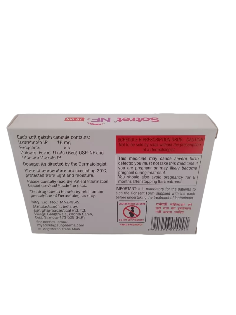 SOTRET NF 16 MG - 10 CAPSULE - Image 4