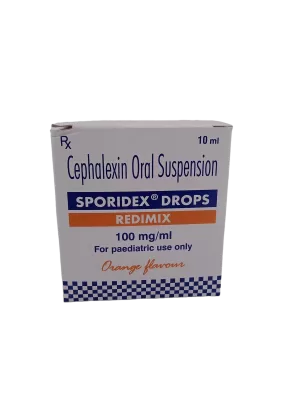 SPORIDEX DROPS 100MG/1ML - 1 BOTTLE OF 10ML