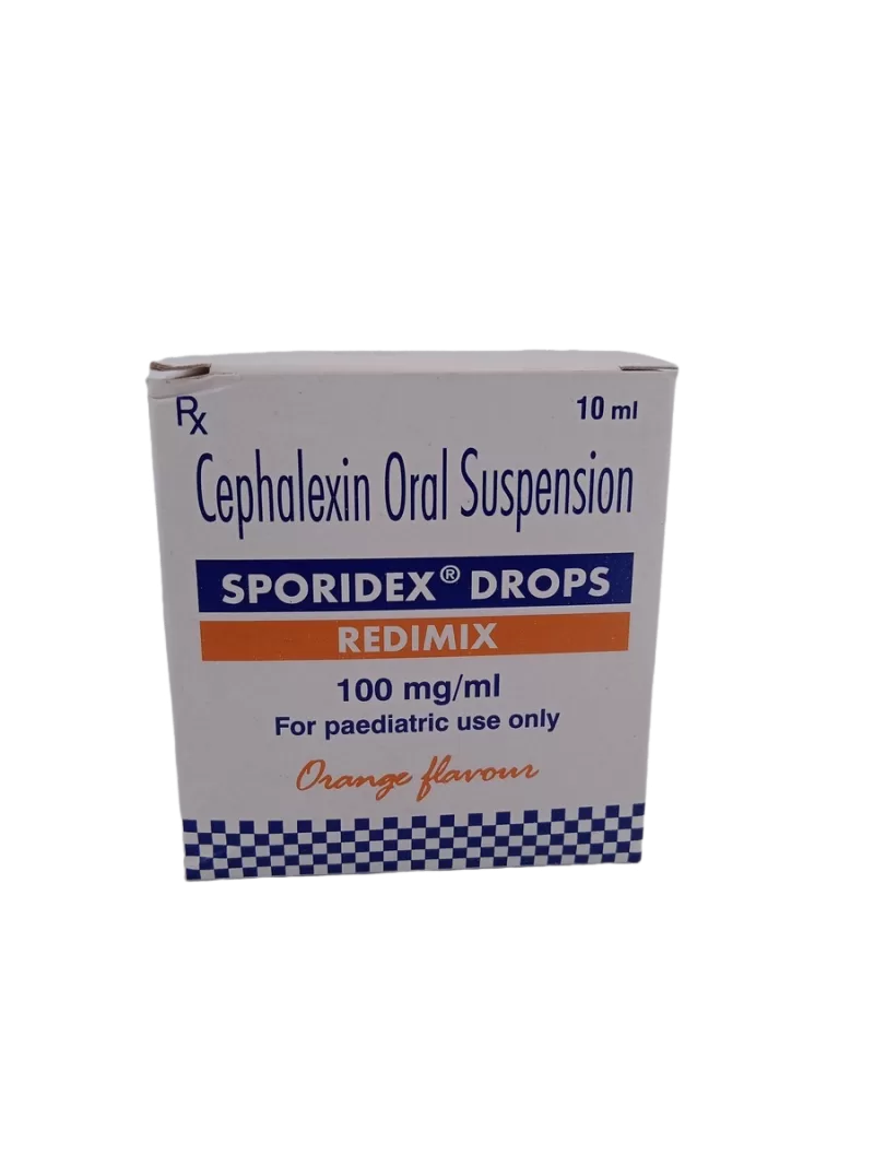 SPORIDEX DROPS 100MG/1ML - 1 BOTTLE OF 10ML