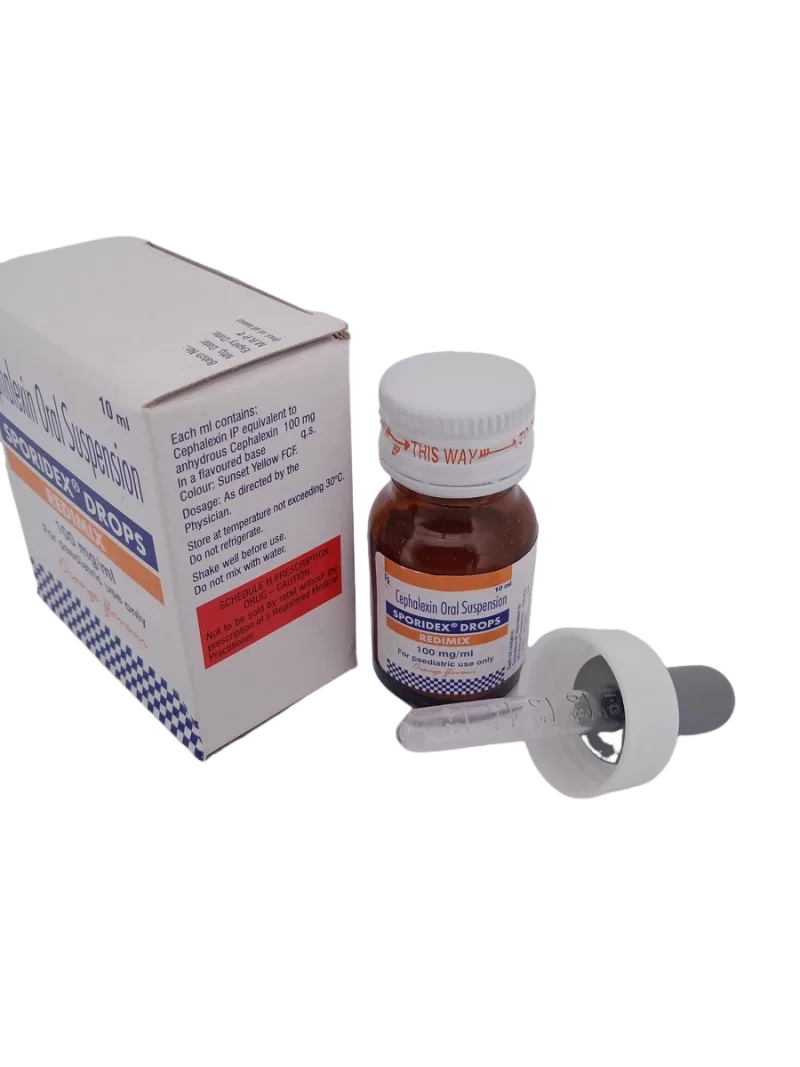 SPORIDEX DROPS 100MG/1ML - 1 BOTTLE OF 10ML - Image 3