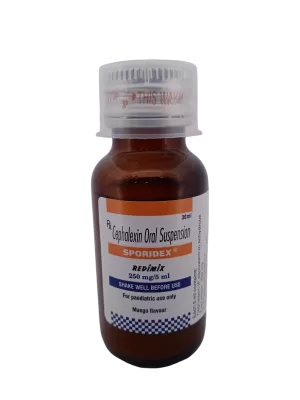 SPORIDEX REDIMIX 250MG/5ML - 1 BOTTLE OF 30ML