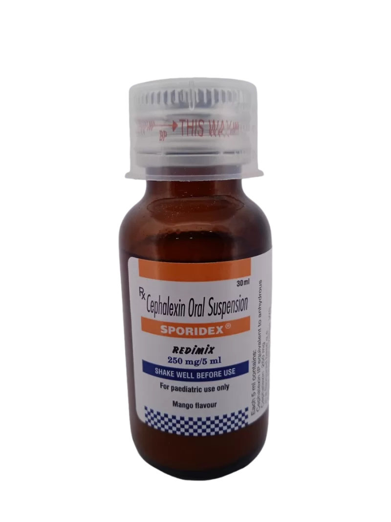 SPORIDEX REDIMIX 250MG/5ML - 1 BOTTLE OF 30ML