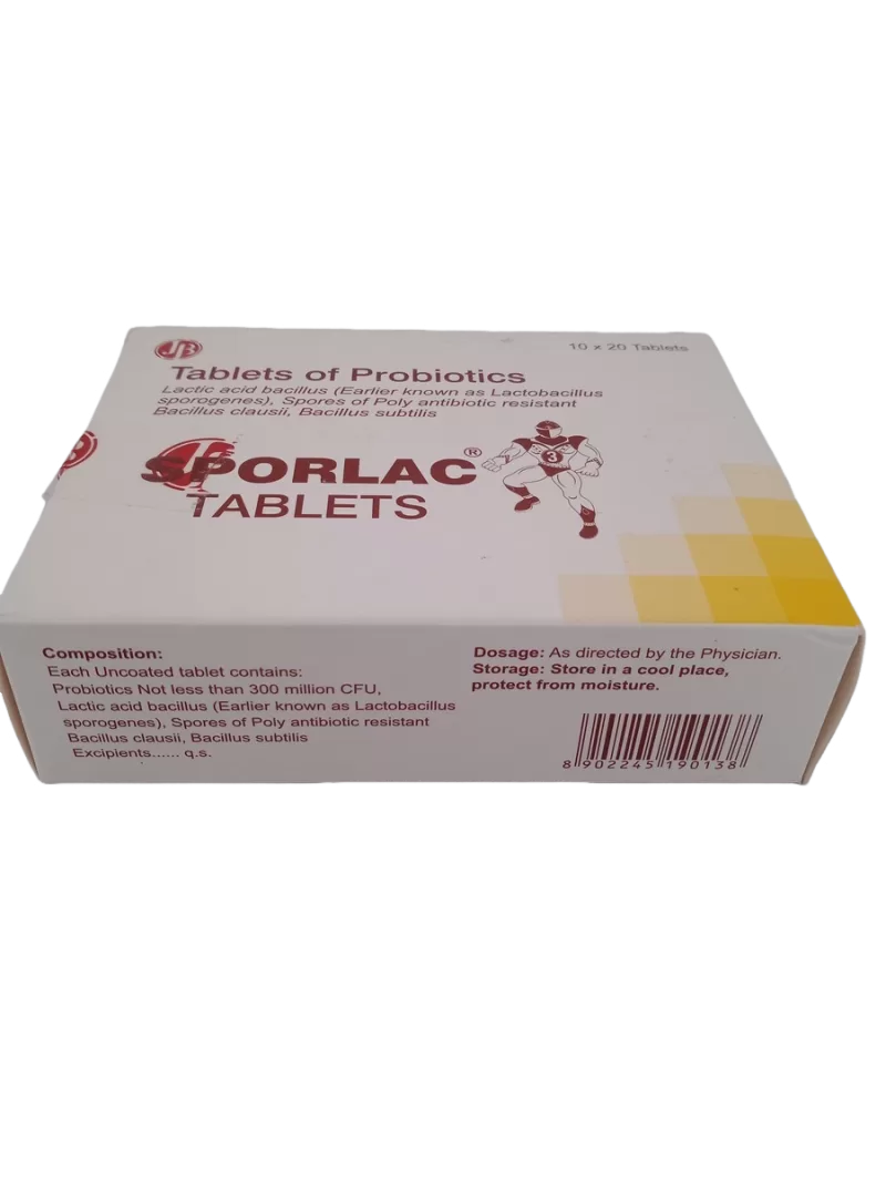 SPORLAC - 20 TABLETS - Image 2