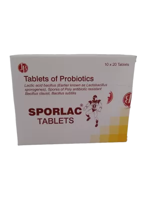 SPORLAC - 20 TABLETS