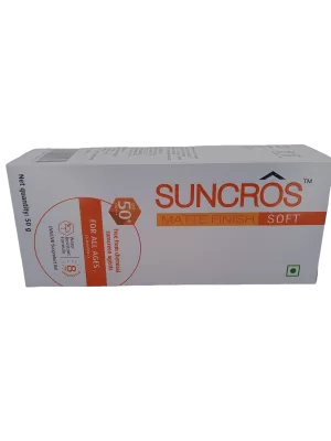 SUNCROS MATTE FINISH SOFT - 1 TUBE OF 50g