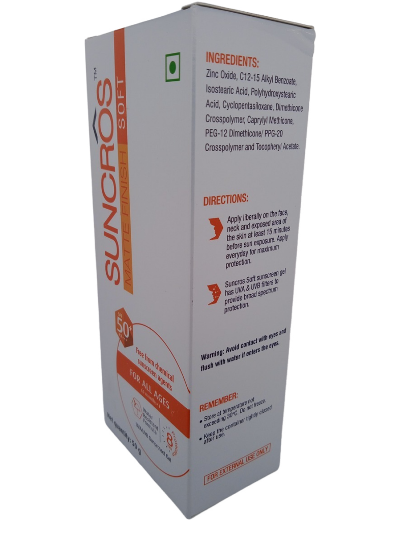 SUNCROS MATTE FINISH SOFT - 1 TUBE OF 50g - Image 2
