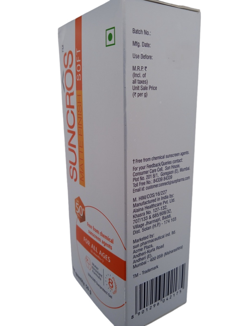 SUNCROS MATTE FINISH SOFT - 1 TUBE OF 50g - Image 4