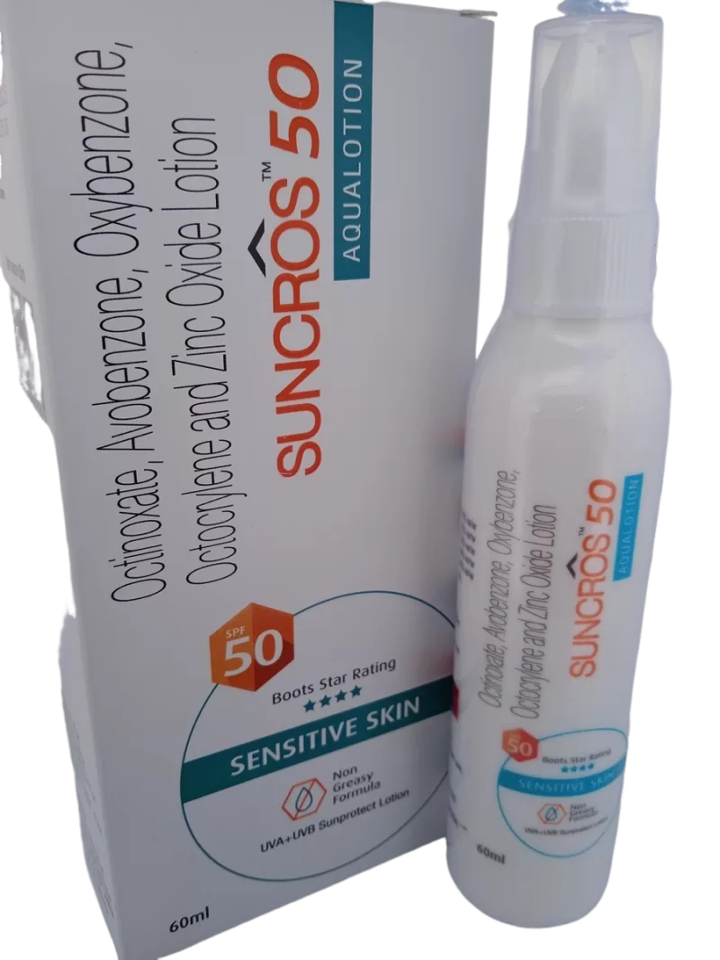 SUNCROS 50 AQUALOTION - 1 BOTTLE OF 60ML - Image 2