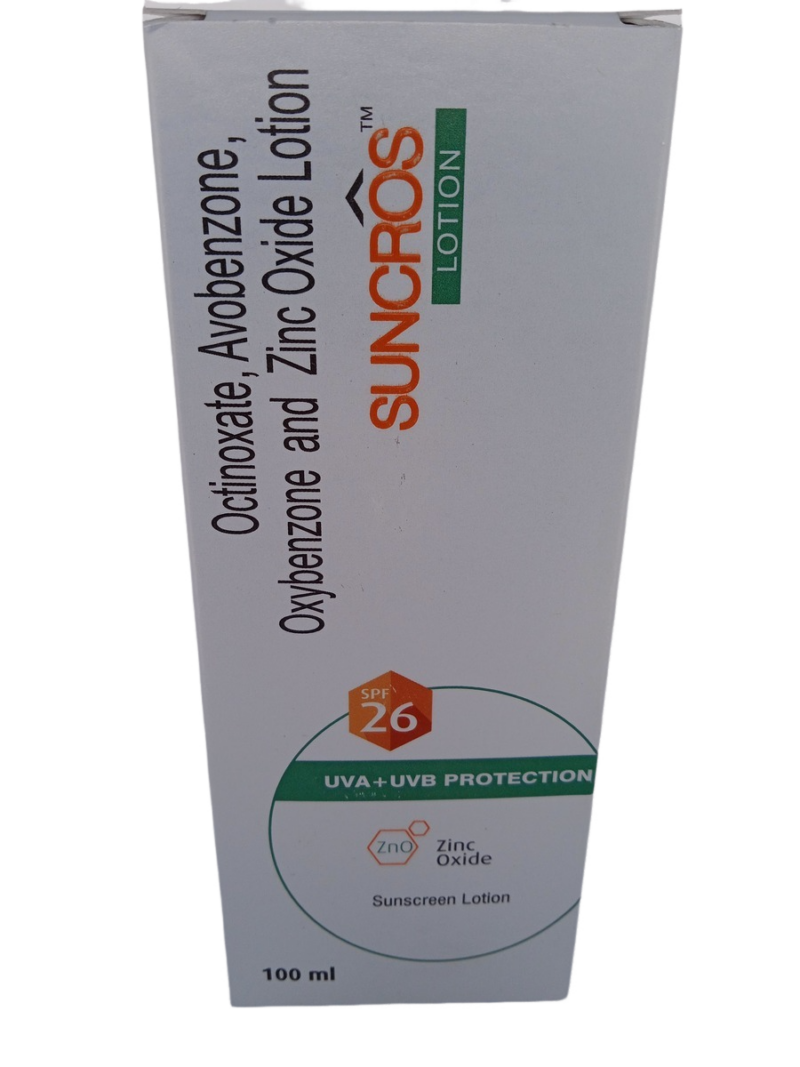 SUNCROS LOTION - 1 BOTTLE OF 100ML