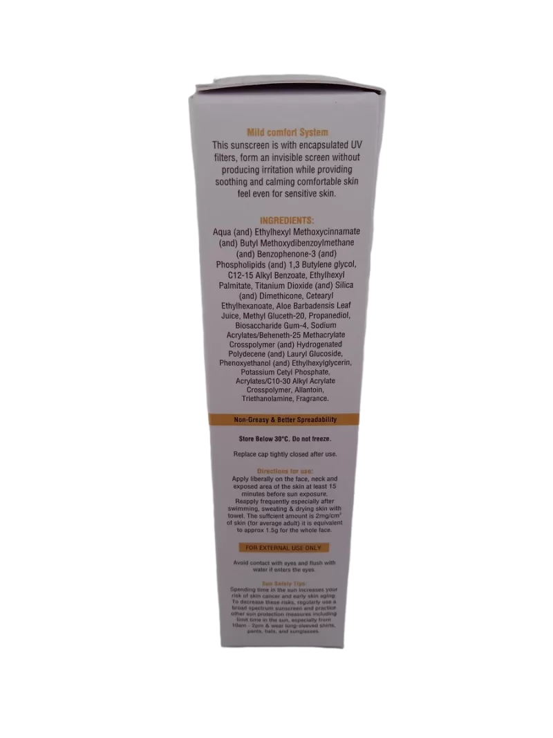 SUNHALT GOLD HYDRATING SUNSCREEN - 1 TUBE OF 60g - Image 2