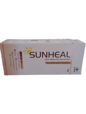 SUNHEAL ULTRA MATTE GEL SUNSCREEN - 1 TUBE OF 50g