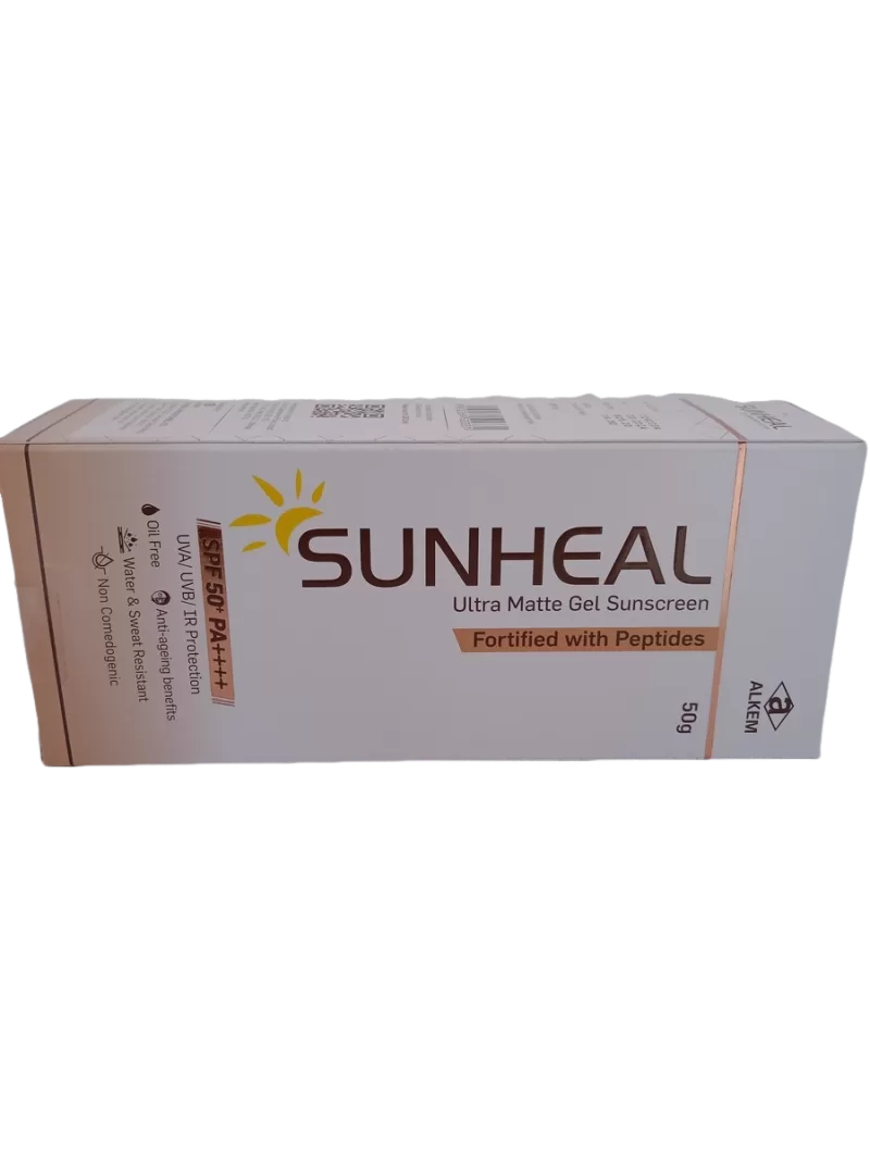 SUNHEAL ULTRA MATTE GEL SUNSCREEN - 1 TUBE OF 50g