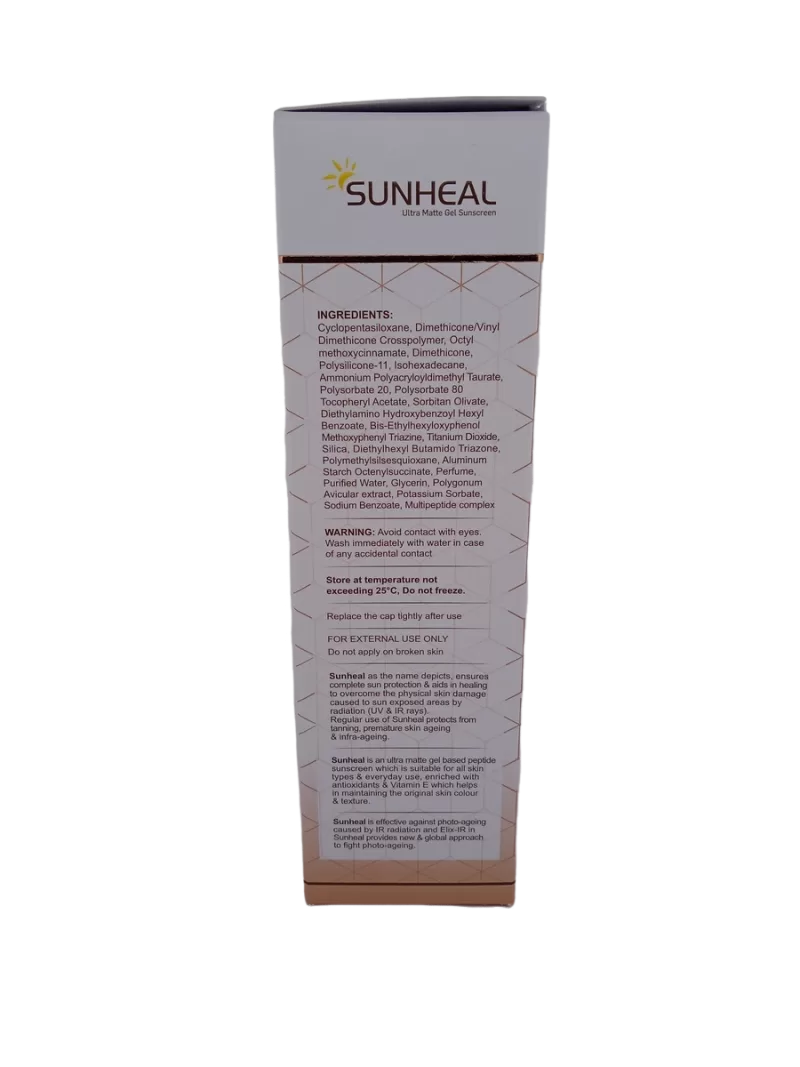 SUNHEAL ULTRA MATTE GEL SUNSCREEN - 1 TUBE OF 50g - Image 2
