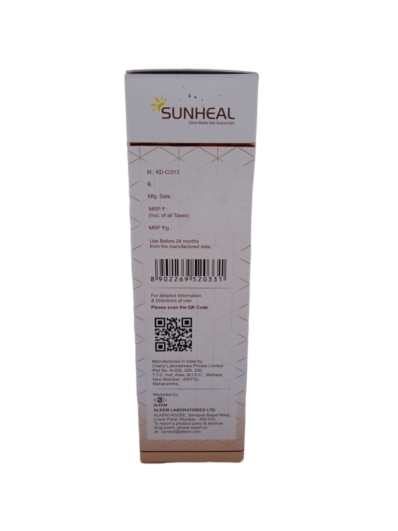 SUNHEAL ULTRA MATTE GEL SUNSCREEN - 1 TUBE OF 50g - Image 4