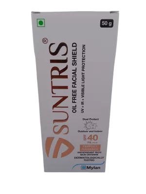 SUNTRIS OIL FREE FACIAL SHIELD - 1 TUBE OF 50GM