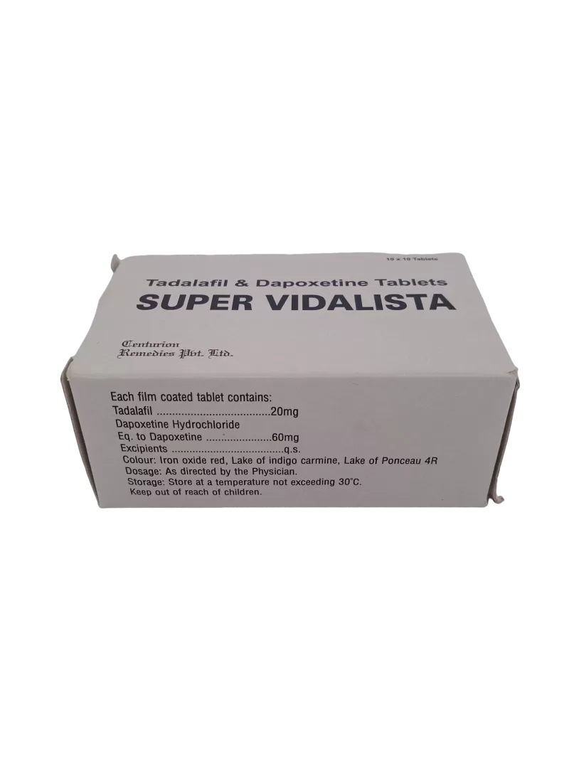 SUPER VIDALISTA 20/60MG - 10 TABLETS - Image 4