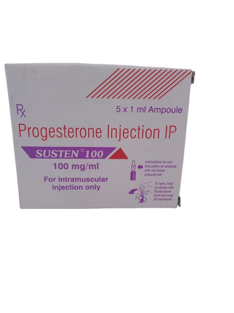 SUSTEN 100MG/1ML - 5 AMPOULES OF 1ML