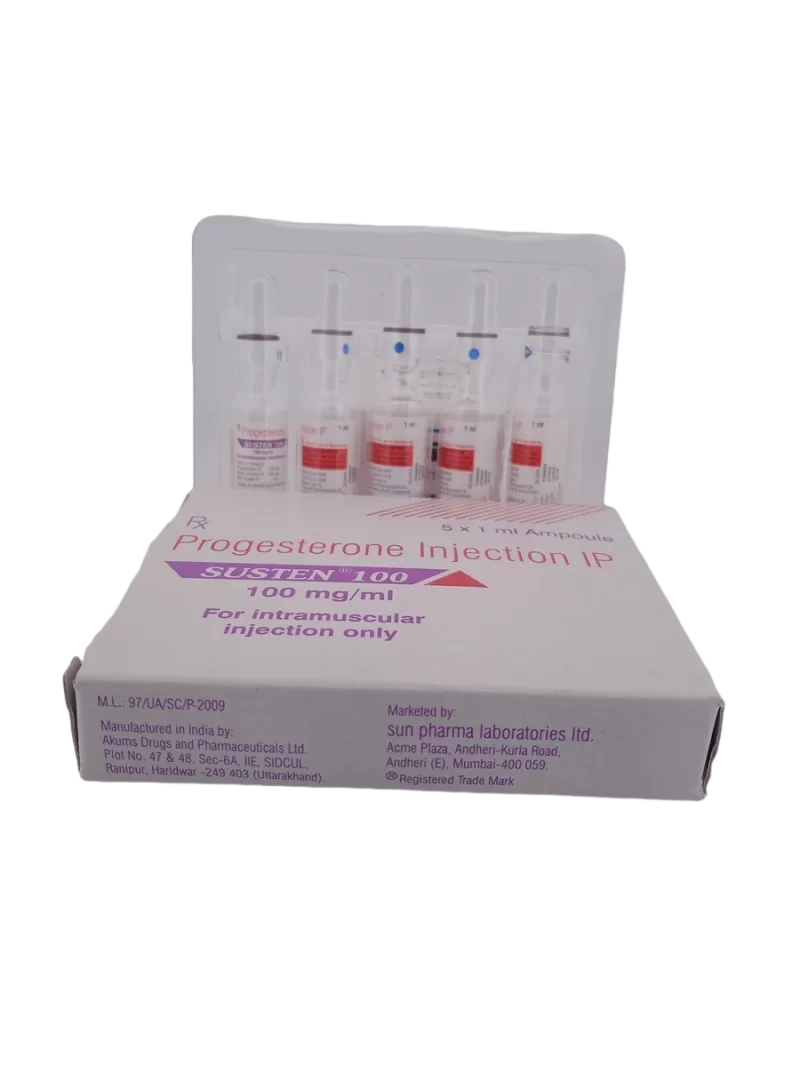 SUSTEN 100MG/1ML - 5 AMPOULES OF 1ML - Image 3